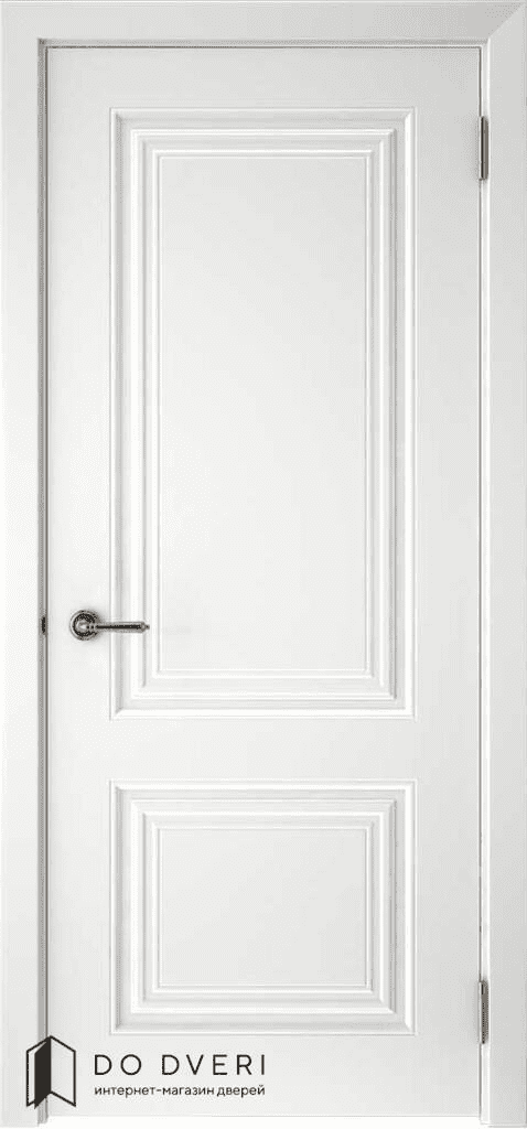 дверь Смальта 42 эмаль ДГ Белая
