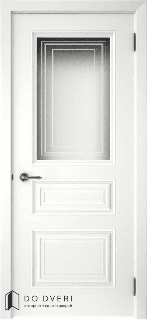 Дверь Текона Смальта 44 эмаль ДО Белая