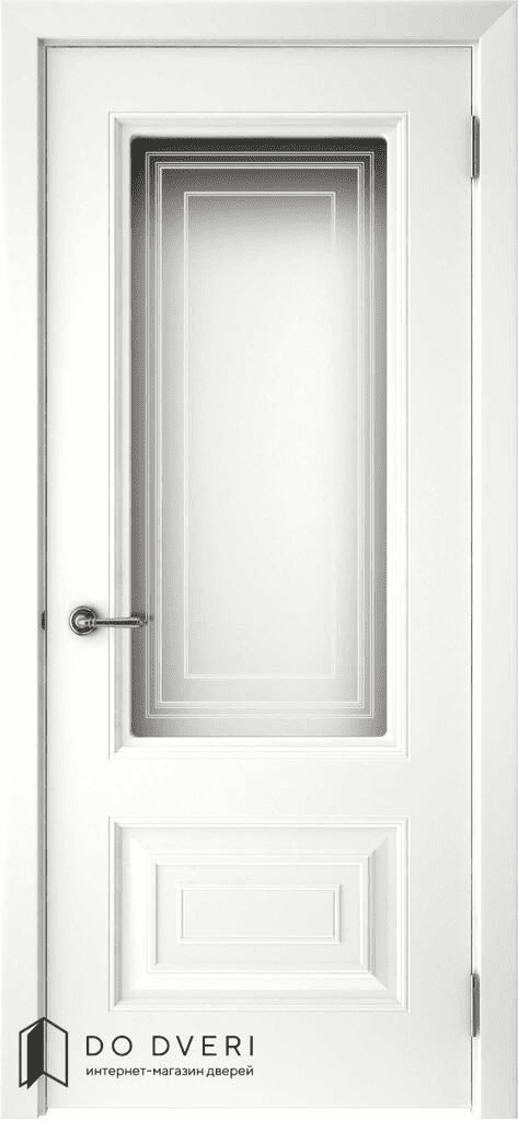 дверь Текона Смальта 46 эмаль ДО Белая