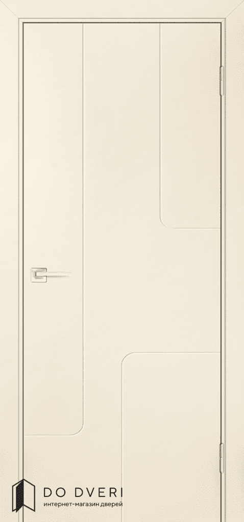 дверь Текона LINE-01 эмаль ДГ Айвори