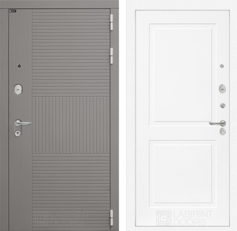 Входная дверь Лабиринт Формо 11 - Белый софт