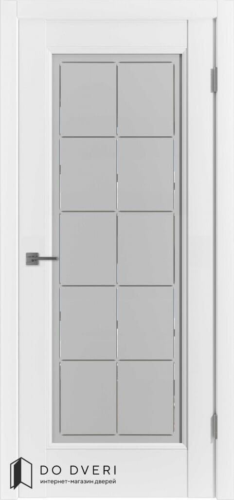 Дверь межкомнатная VFD Emalex 1 Эко Шпон ДО Ice